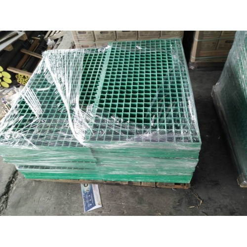 Fabricate Square Mesh FRP Grating / FRP Pultruded Grating / FRP Platform/ FRP staircase / FRP drain