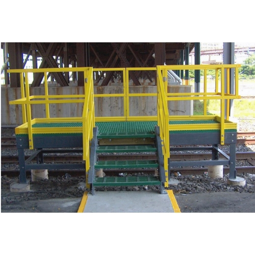 Fabricate Square Mesh FRP Grating / FRP Pultruded Grating / FRP Platform/ FRP staircase / FRP drain